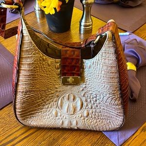 Brahmin purse, card holder, small Brahmin cross shoulder